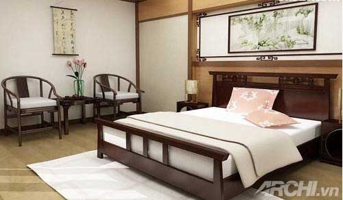 giuong ngu hien dai 13  Trang trí nội thất phòng ngủ ấm cúng với mẫu giường thiết kế hiện đại