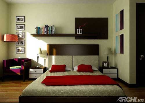 giuong ngu hien dai 14  Trang trí nội thất phòng ngủ ấm cúng với mẫu giường thiết kế hiện đại