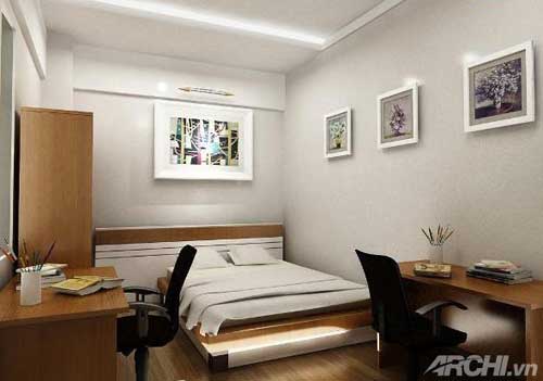 giuong ngu hien dai 2  Trang trí nội thất phòng ngủ ấm cúng với mẫu giường thiết kế hiện đại