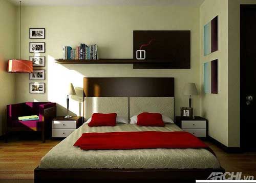 giuong ngu hien dai 4  Trang trí nội thất phòng ngủ ấm cúng với mẫu giường thiết kế hiện đại