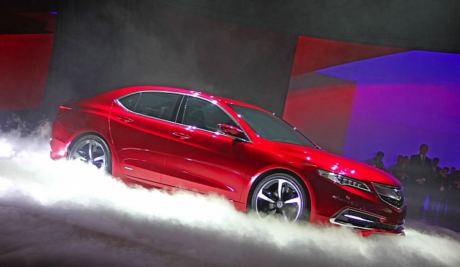 Acura TLX 2 Acura TLX concept: Nhiệm vụ cao cả thay thế cả hai đàn anh TL và TSX