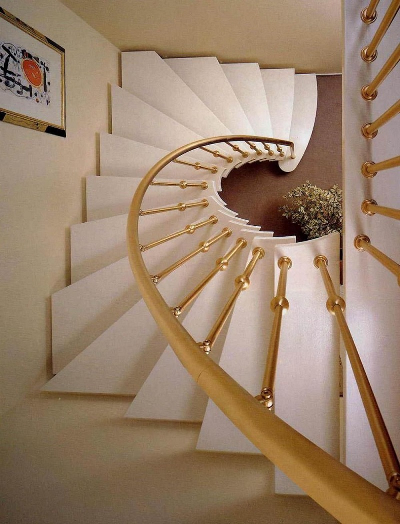 AD Breathtaking Spiral Staircase Designs 32 Cùng nhìn qua những mẫu cầu thang xoắn đẹp mỹ mãn