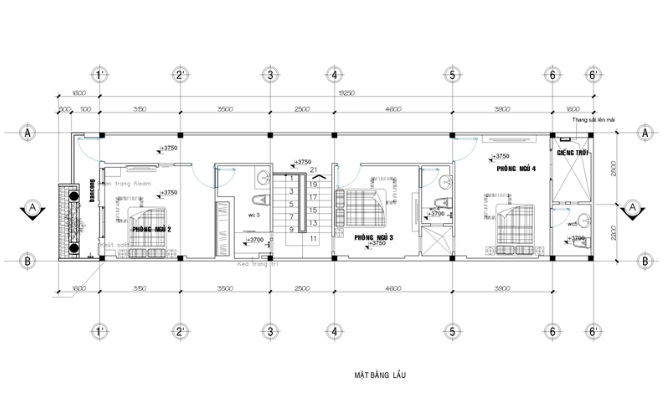 xay nha 2 tang4 phunutodayvn 1356 Gợi ý mẫu thiết kế nhà phố 2 tầng với diện tích nhỏ hiện đại 2016