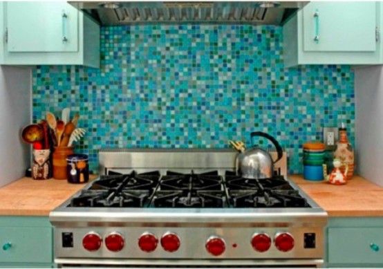 colorful kitchen backsplash ideas 16 554x389 Chia sẻ những mẫu thiết kế nhà bếp đẹp hoàn hảo
