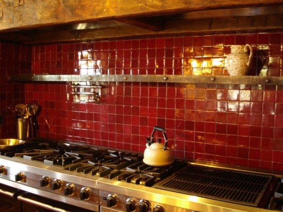 colorful kitchen backsplash ideas 24 554x415 Chia sẻ những mẫu thiết kế nhà bếp đẹp hoàn hảo
