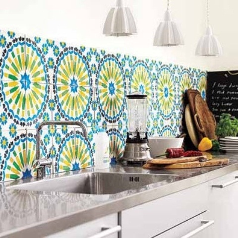 colorful kitchen backsplash ideas 26 Chia sẻ những mẫu thiết kế nhà bếp đẹp hoàn hảo
