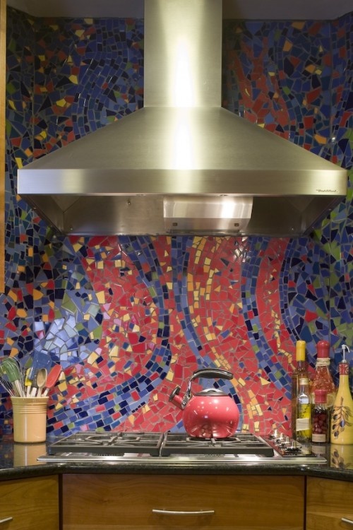colorful kitchen backsplash ideas 7 Chia sẻ những mẫu thiết kế nhà bếp đẹp hoàn hảo